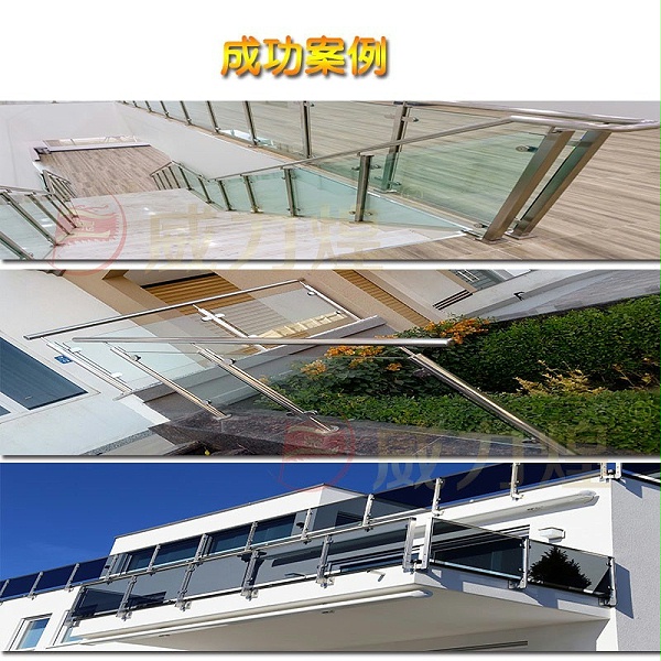 We supply 304 stainless steel column staircase railings, shopping mall glass handrails, and custom stainless steel staircase columns