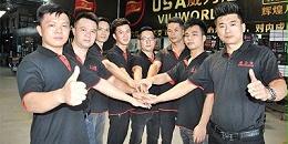 Weili Huang - Company Employee Group Photo