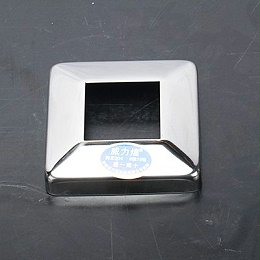 Stainless steel decorative square cover