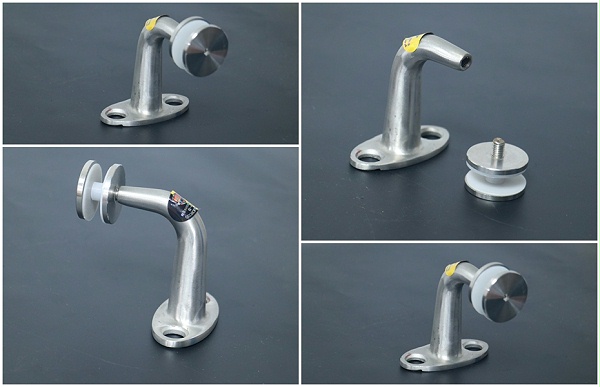 304Detailed drawing display of stainless steel cast glass hanging claw parts