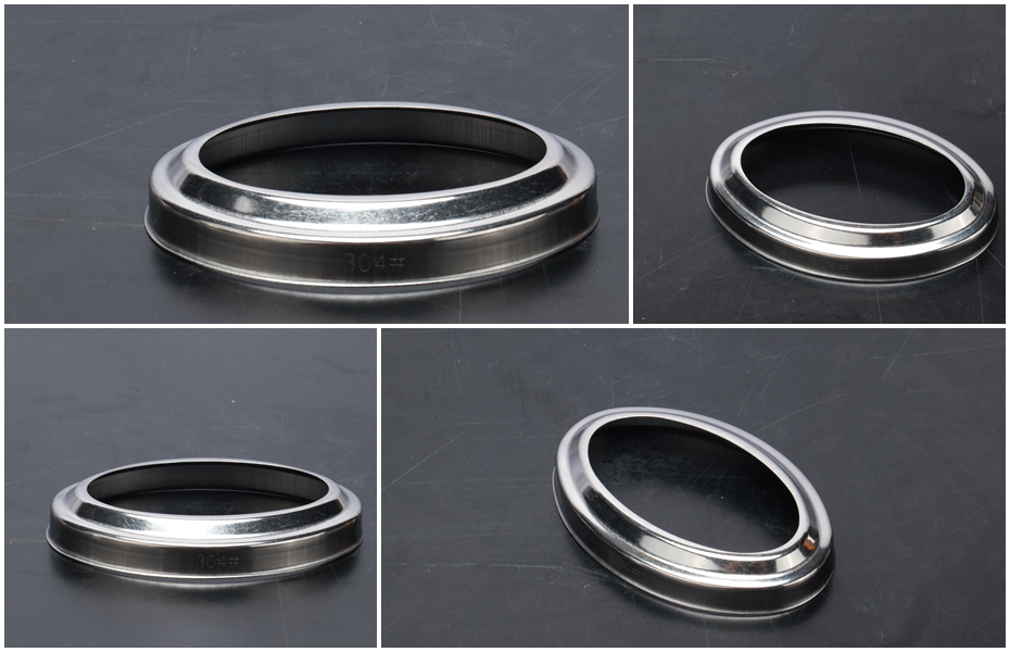304Detail drawing display of stainless steel elliptical decorative cover