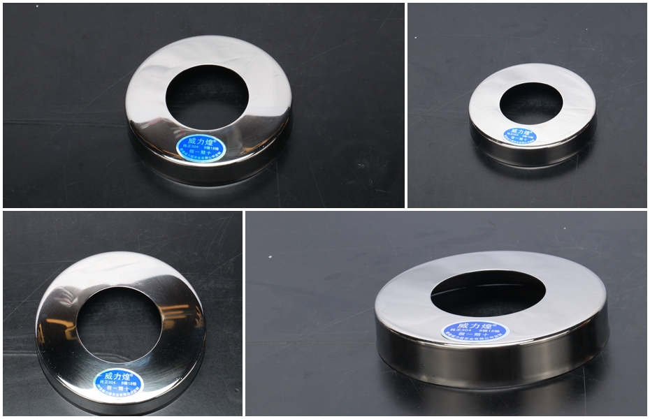 304Detailed picture display of the stainless steel circular decorative cover