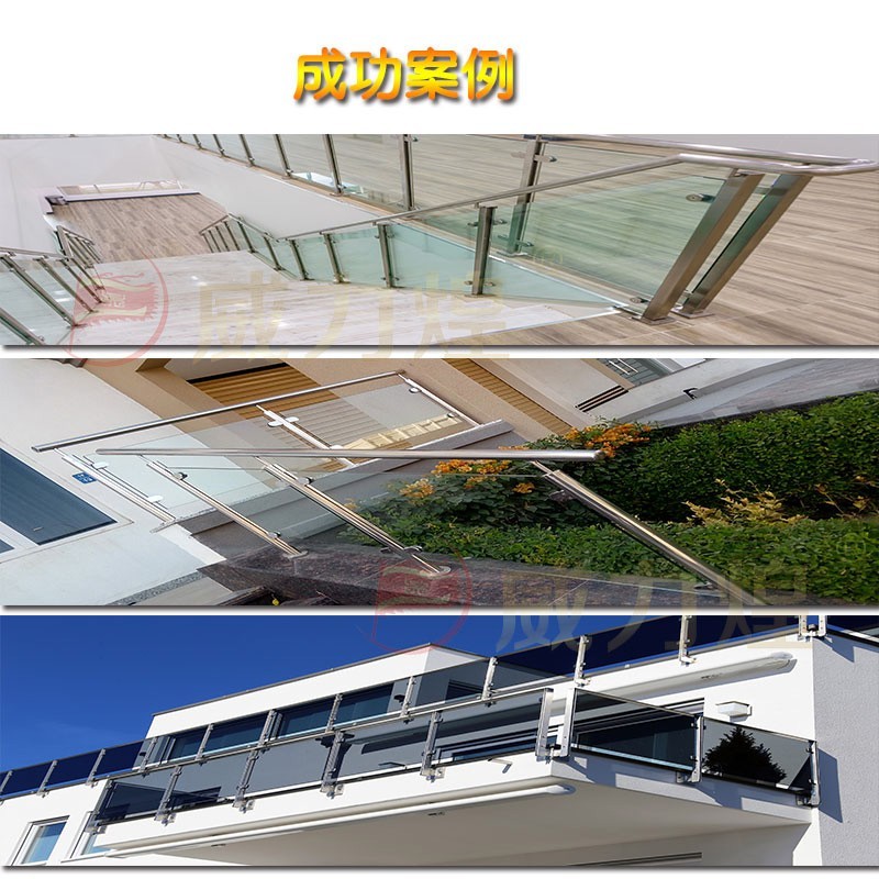 Stainless steel railing posts, park-specific stainless steel shopping mall engineering posts, stainless steel staircase handrail posts