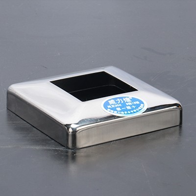 Stainless steel decorative square cover